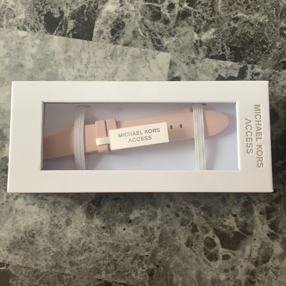 Michael Kors Access Silicone Smart Watch Band